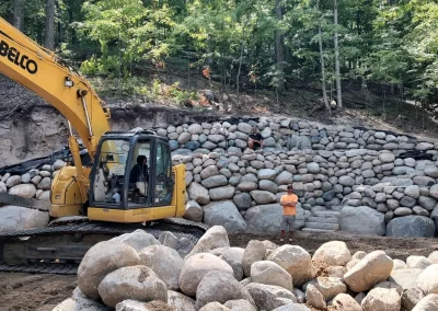 Earth Work and Erosion Control Services from Avery Excavating in Northern Michigan